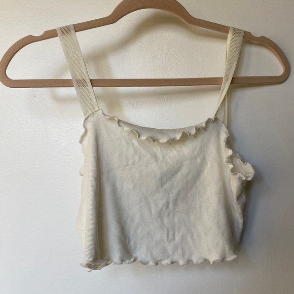 Urban Outfitters white crop top